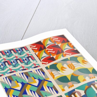 Plate from Kaleidoscope, ornements abstraits by Ad. Verneuil