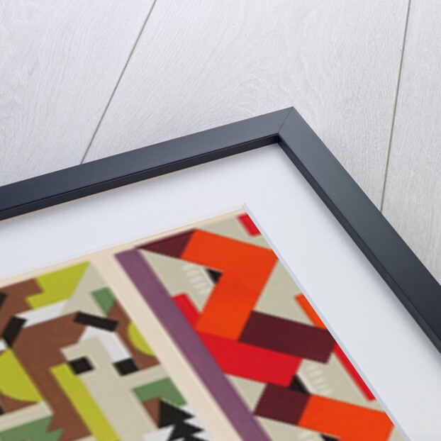 Plate from Kaleidoscope, ornements abstraits by Ad. Verneuil