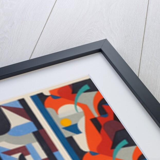 Plate from Kaleidoscope, ornements abstraits by Ad. Verneuil