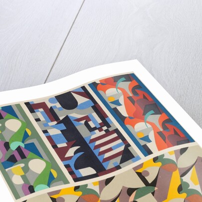 Plate from Kaleidoscope, ornements abstraits by Ad. Verneuil