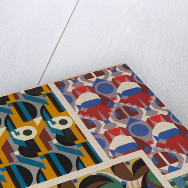 Plate from Kaleidoscope, ornements abstraits by Ad. Verneuil