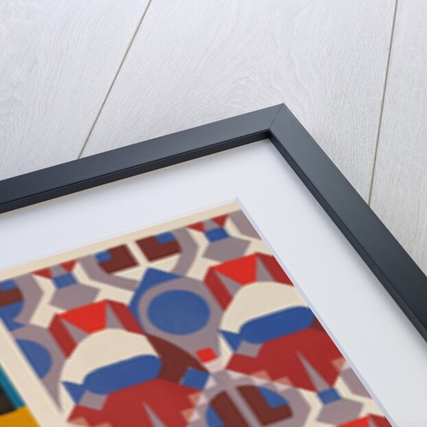 Plate from Kaleidoscope, ornements abstraits by Ad. Verneuil