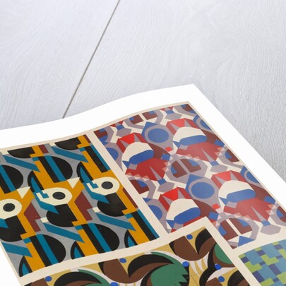 Plate from Kaleidoscope, ornements abstraits by Ad. Verneuil