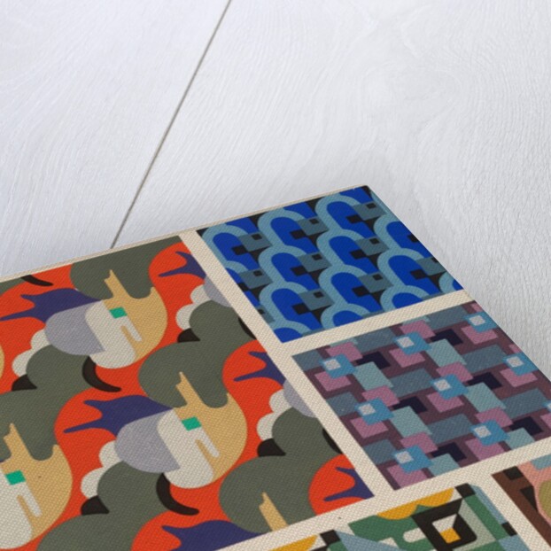 Plate from Kaleidoscope, ornements abstraits by Ad. Verneuil