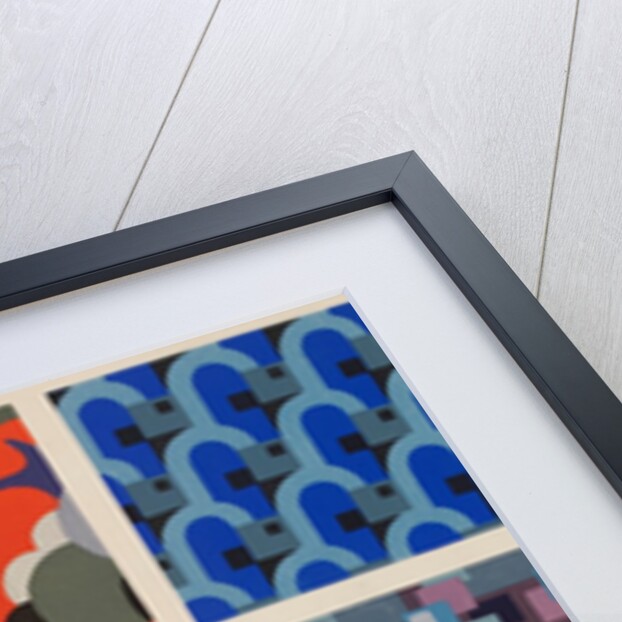 Plate from Kaleidoscope, ornements abstraits by Ad. Verneuil