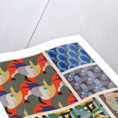 Plate from Kaleidoscope, ornements abstraits by Ad. Verneuil