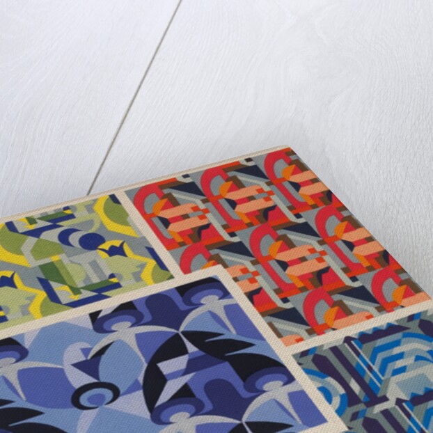 Plate from Kaleidoscope, ornements abstraits by Ad. Verneuil