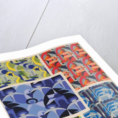 Plate from Kaleidoscope, ornements abstraits by Ad. Verneuil