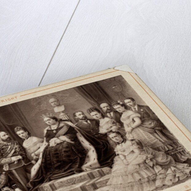 Queen Victoria & members of the Royal Family by Anonymous