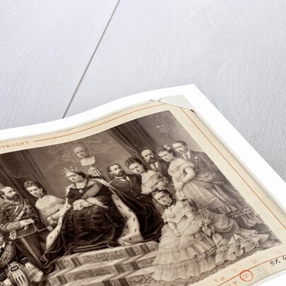 Queen Victoria & members of the Royal Family by Anonymous