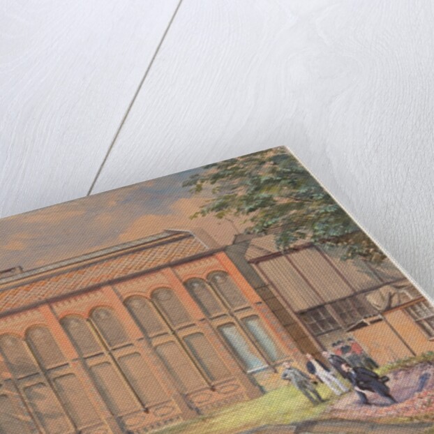 Experiments with the model of the memorial of the Exhibition of 1851 by Anthony Carey Stannus