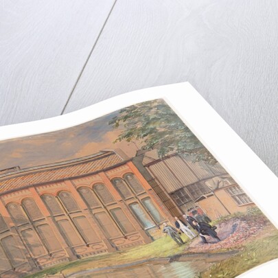 Experiments with the model of the memorial of the Exhibition of 1851 by Anthony Carey Stannus