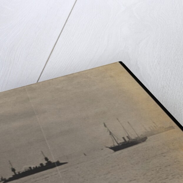 Queen Victoria's Funeral, Coffin on board The Royal Yacht Alberta by Paul Martin