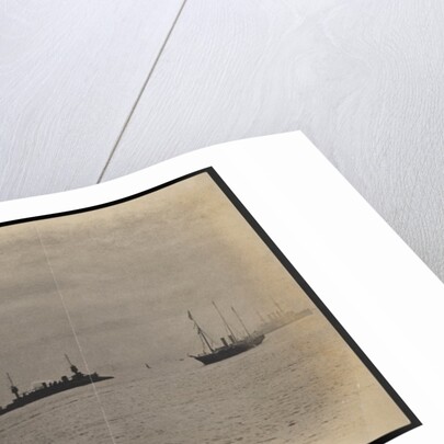 Queen Victoria's Funeral, Coffin on board The Royal Yacht Alberta by Paul Martin