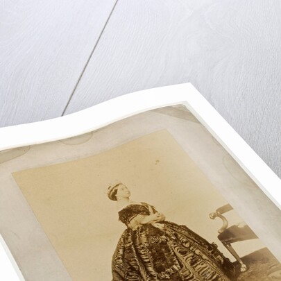 Portrait of the Queen by Charles Clifford