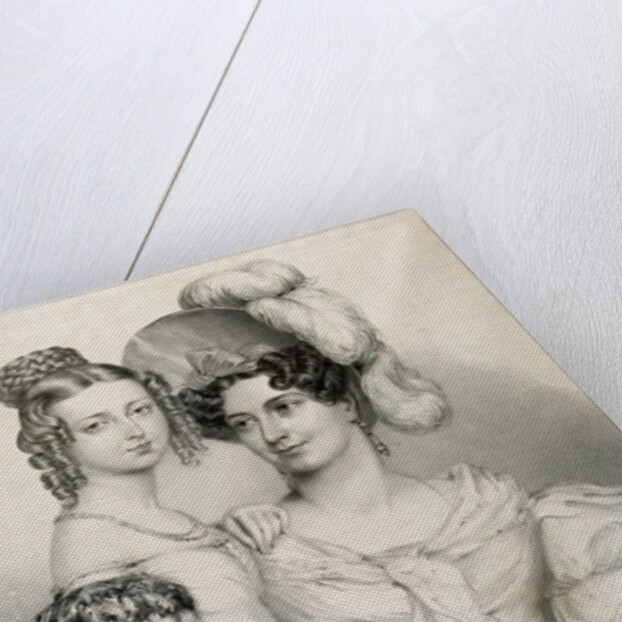 Victoria, Duchess of Kent and Queen Victoria, as princess by Richard James Lane