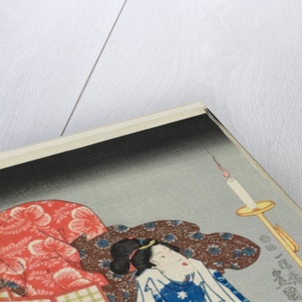 Fashionable Brocade Patterns of the Imperial Palace by Utagawa Kunisada I