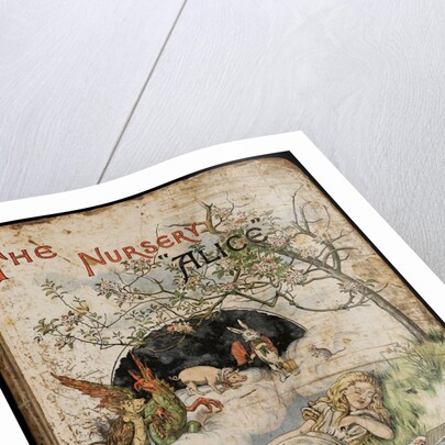 Front cover of The Nursery Alice by Emily Gertrude Thomson