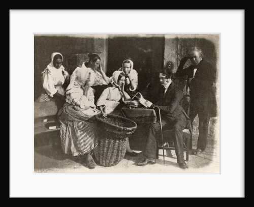 The Pastor's Visit by David Octavius Hill and Robert Adamson