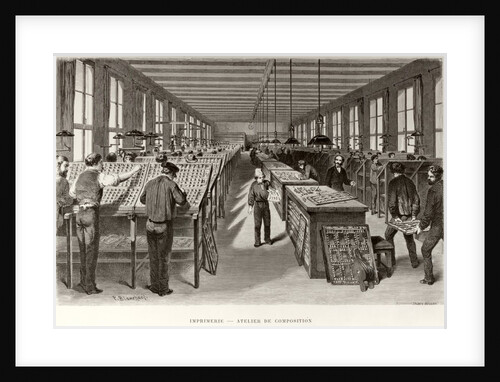 Hand composition workshop by P. Blanchard