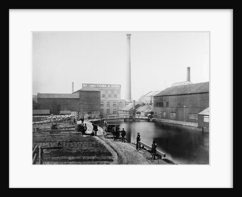 Neckinger Mills, Bermondsey South East by Geoffrey Bevington