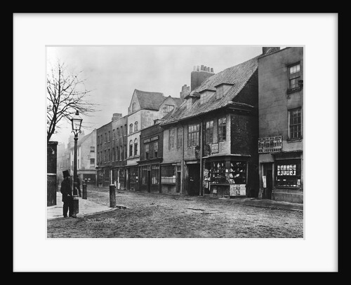Shops in Church Street, Lambeth by Unknown