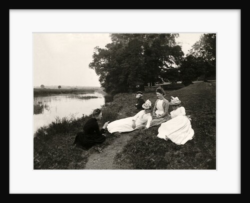 Beside the river by Unknown