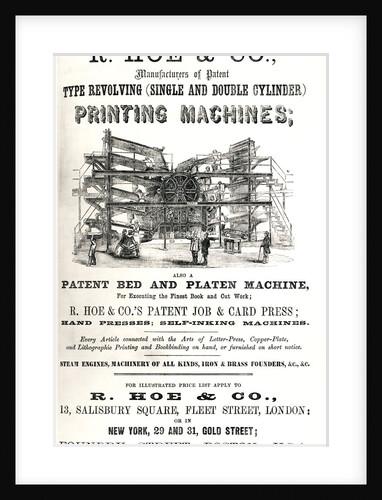 Advertisement for R by Unknown