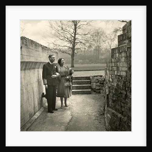 King George VI and The Queen Mother by Cecil Beaton