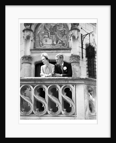 The Duke and Duchess of Windsor on their wedding day by Cecil Beaton