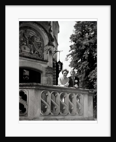 The Duke and Duchess of Windsor on their wedding day by Cecil Beaton