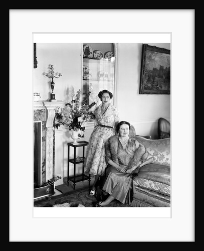 Princess Margaret and The Queen Mother by Cecil Beaton