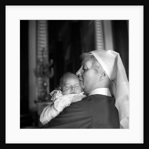 Prince Charles and his nurse by Cecil Beaton