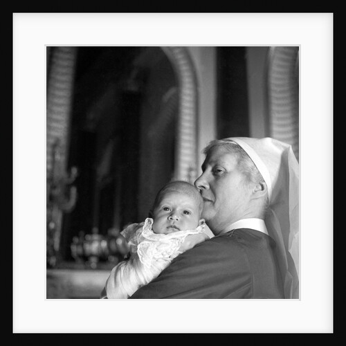 Prince Charles and his nurse by Cecil Beaton