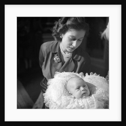 Princess Elizabeth and Prince Charles by Cecil Beaton
