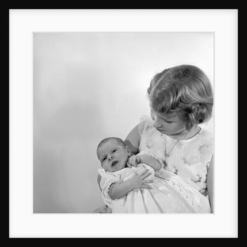 Princess Anne and Prince Andrew by Cecil Beaton