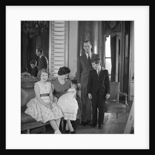 Queen Elizabeth II and family by Cecil Beaton