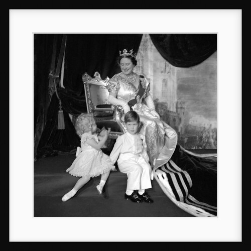 Queen Elizabeth, The Queen Mother, Prince Charles and Princess Anne by Cecil Beaton
