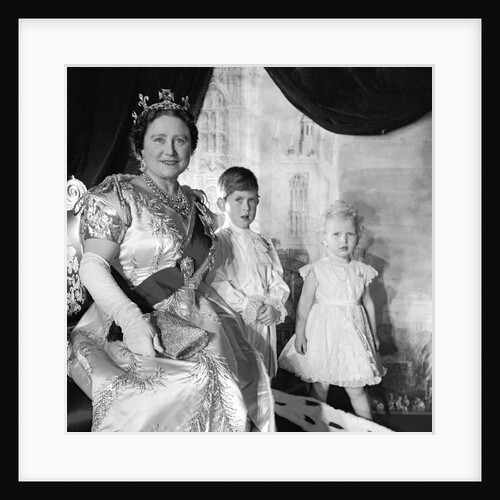 Queen Elizabeth, The Queen Mother, Prince Charles and Princess Anne by Cecil Beaton