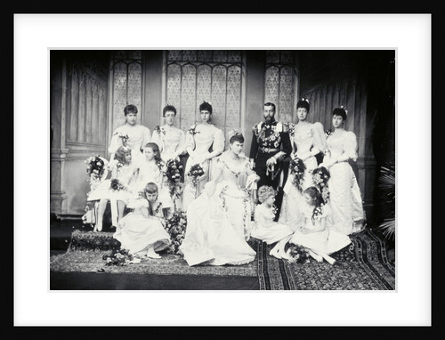 Wedding of King George V and Queen Mary by Lafayette Portrait Studios