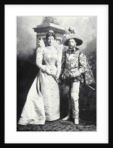 King George V and Queen Mary by Lafayette Portrait Studios