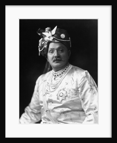 Maharaja Jam Saheb of Nawanagar by Lafayette Portrait Studios