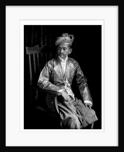 Sultan of Kedah by Lafayette Portrait Studios