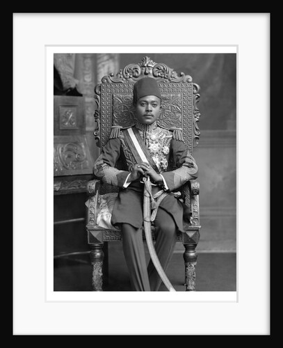 Sultan of Zanzibar by Lafayette Portrait Studios