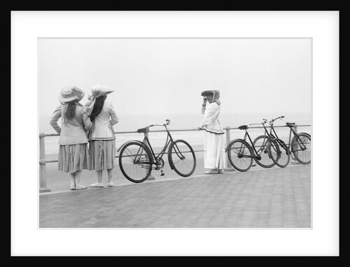 Bicycles on Promenade by Andrew Pitcairn-Knowles