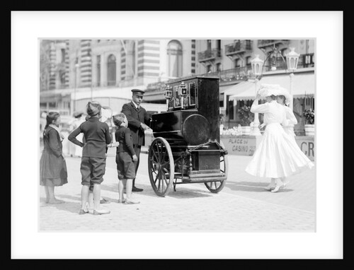 Barrel Organ between Dances Along the Promenade by Andrew Pitcairn-Knowles
