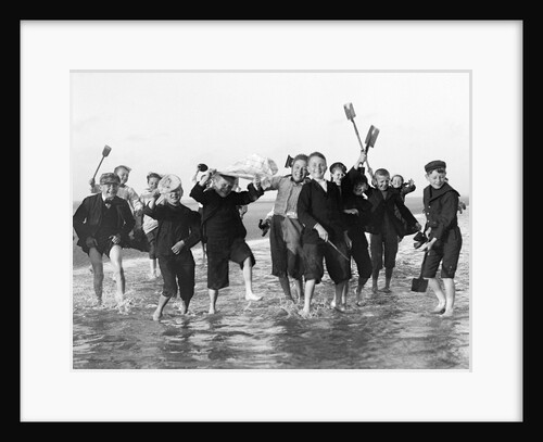 Paddling in the Sea by Andrew Pitcairn-Knowles