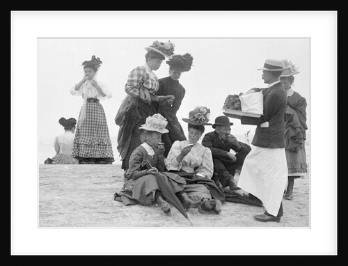 Picnic on Groyne by Andrew Pitcairn-Knowles