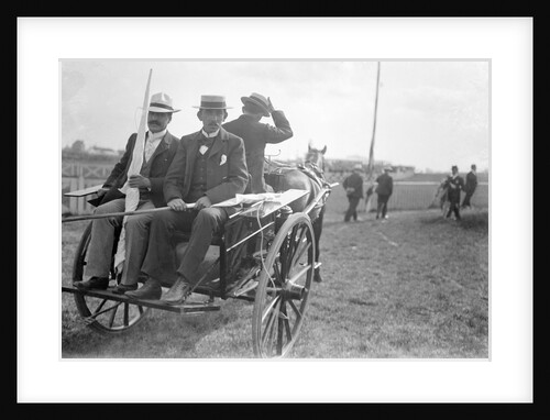 The Starter in Cart on Way to Start by Andrew Pitcairn-Knowles