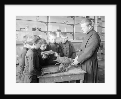 Monk Shows How to Handle a Lobster by Andrew Pitcairn-Knowles
